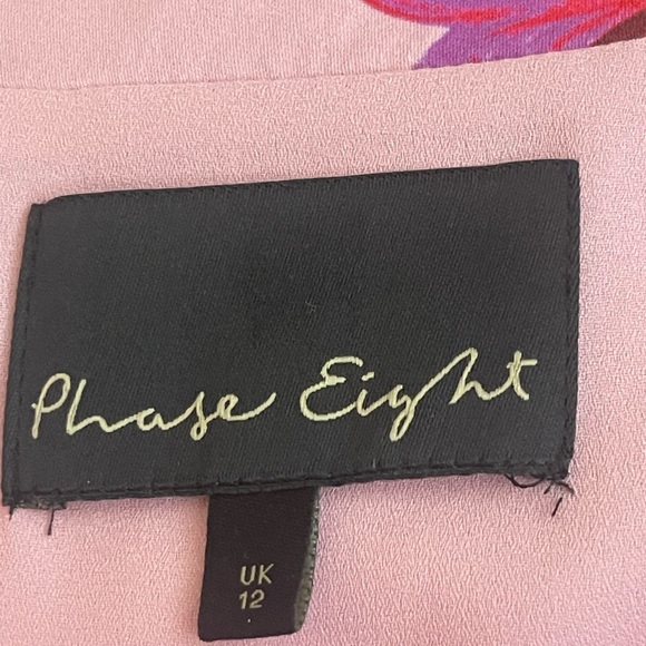 Phase Eight Brooke Floral Dress in Flint Melange, Size 8 - Picture 11 of 12